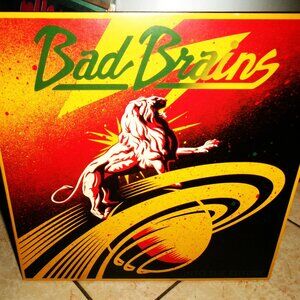 bad brains into the future new lt edt clear splatter lp - hard rock reggae punk